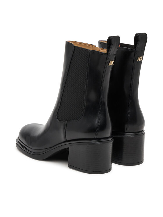 Armani Exchange Armani Exchange Ботильйони XW001643 AF17474 UC001 Чорний