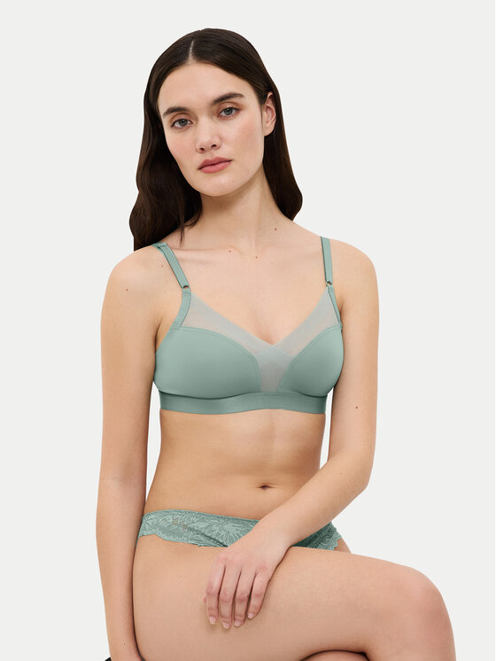 Triumph Triumph Sutien fără armătură Shape Smart 10217858 Verde
