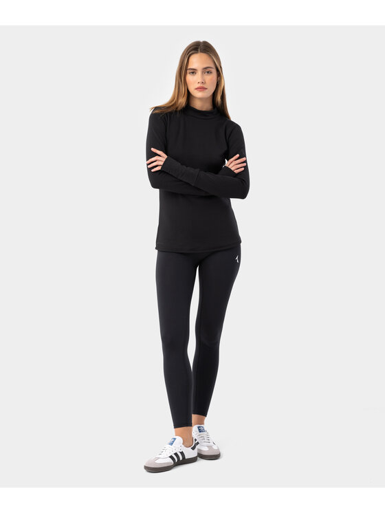 Carpatree Carpatree Bluza Glacier golf Czarny Fitted Fit