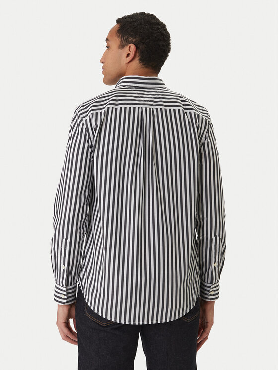 Tommy Hilfiger Tommy Hilfiger Hemd MW0MW42440 Schwarz Regular Fit