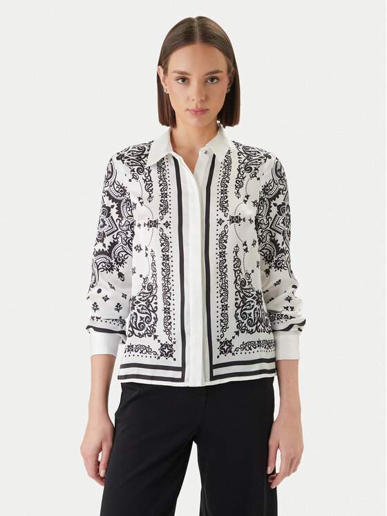 Morgan Morgan Särk 261-CFOULAR Valge Regular Fit