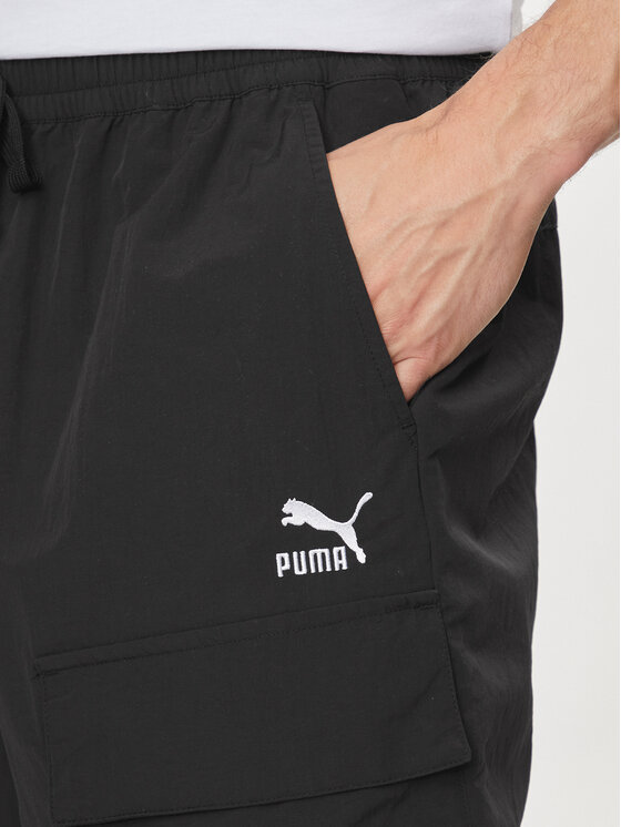 Puma Puma Szorty sportowe Classics 624262 Czarny Relaxed Fit