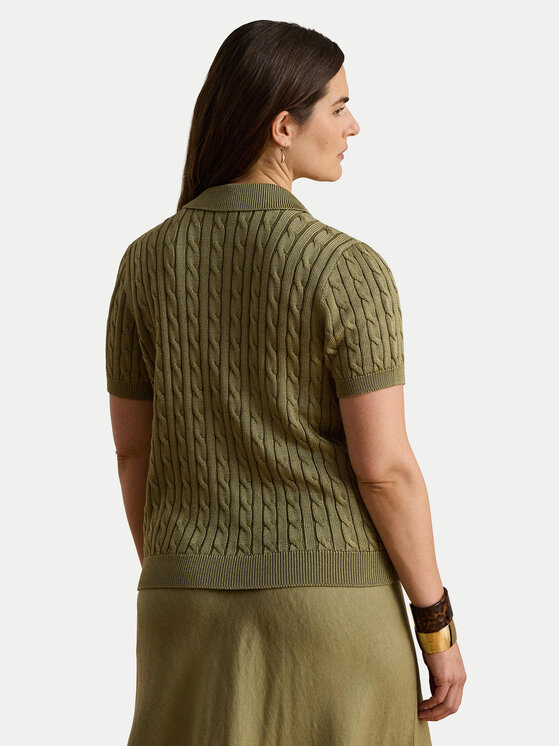 LAUREN RALPH LAUREN LAUREN RALPH LAUREN Polo marškinėliai Cable 200P14041004 Žalia Regular Fit