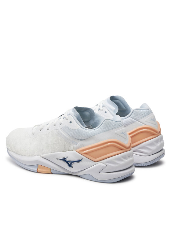 Mizuno Mizuno Încălțăminte pentru sporturi de interior Wave Stealth Neo X1GB2000 Alb
