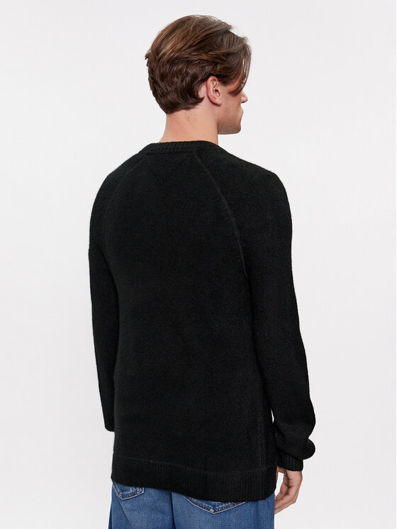 Tommy Jeans Tommy Jeans Πουλόβερ DM0DM17756 Μαύρο Regular Fit
