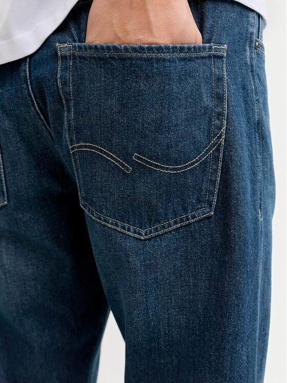 Jack & Jones Jack & Jones Džínsy Chris 12289570 Modrá Relaxed Fit