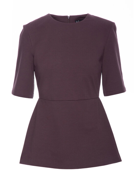 BeWear BeWear Bluzka b305 Brązowy Baggy Fit