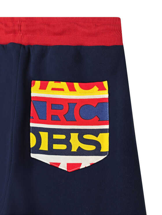 Pantaloni da tuta W24285 D Blu scuro Regular Fit