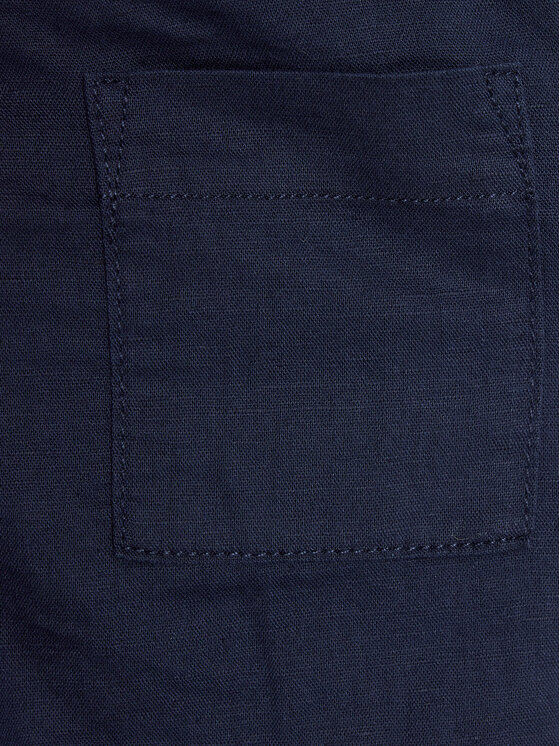 United Colors Of Benetton United Colors Of Benetton Šortky z materiálu 4BE7G901G Tmavomodrá Regular Fit