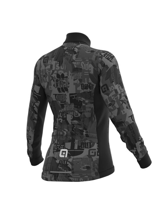 Alé Cycling Alé Cycling Bluza Solid Break Czarny Fitted Fit