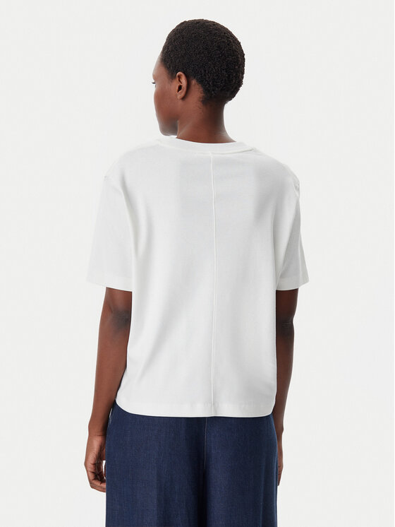 Tommy Hilfiger Tommy Hilfiger Tričko Modern Cody WW0WW46158 Écru Relaxed Fit