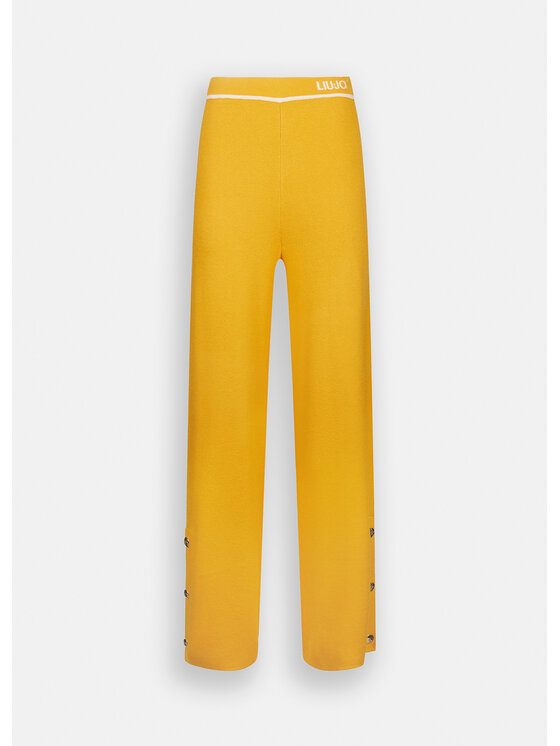 Liu Jo Liu Jo Pantaloni di tessuto TF5252MS59LC3761 Giallo Regular Fit