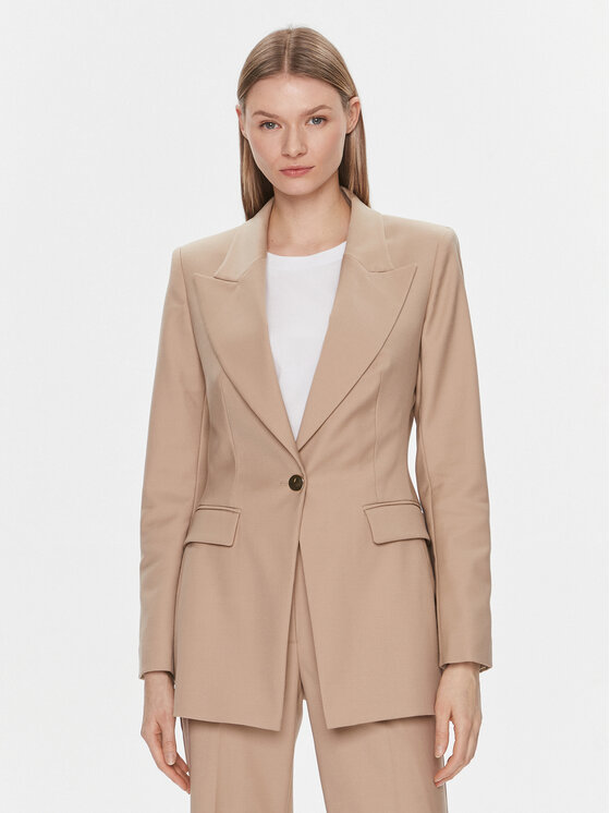 IVY OAK IVY OAK Sakko IO119086 Beige Regular Fit