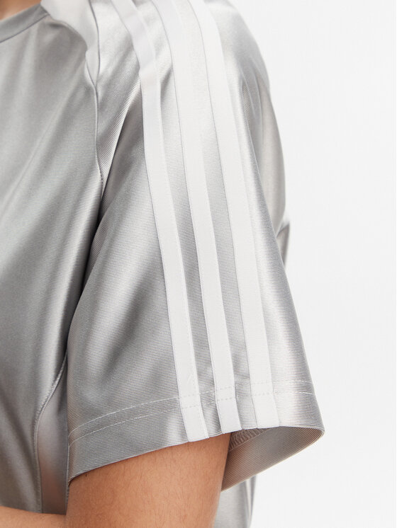 adidas adidas Sukienka codzienna adicolor Teamgeist JD0262 Szary Loose Fit