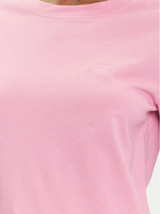 BOSS BOSS T-Shirt C_Esogo_1 50506973 Różowy Slim Fit