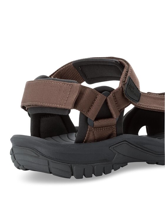 Jack Wolfskin Jack Wolfskin Sandały Lakewood Ride Sandal M 4019021 Brązowy