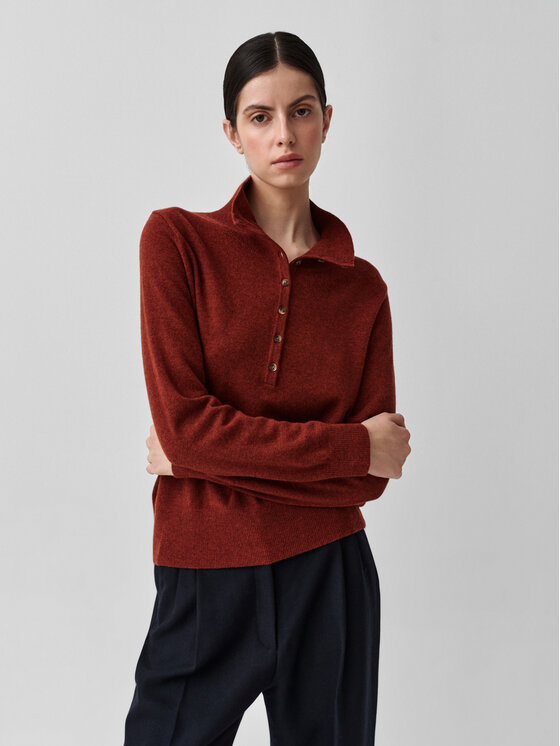 TATUUM TATUUM Sweter FULI Czerwony Classic Fit