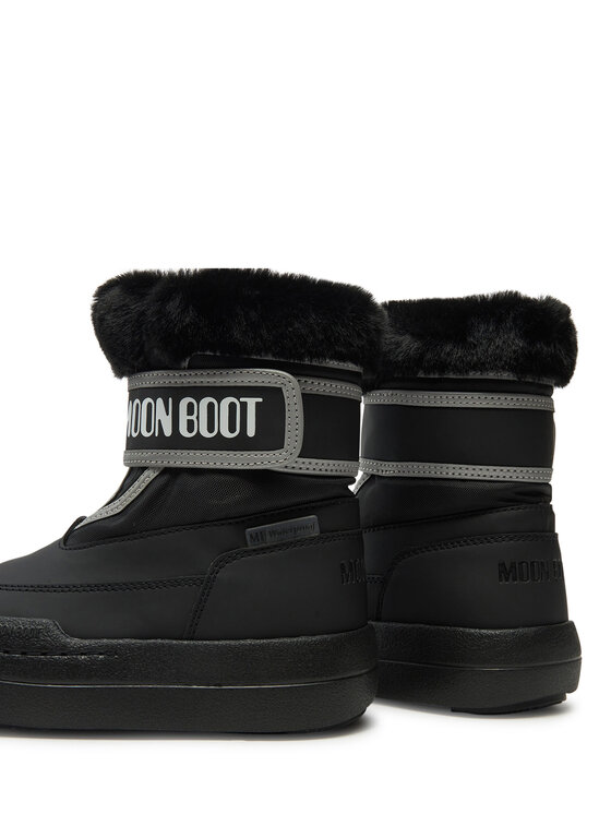 Moon Boot Moon Boot Μπότες Χιονιού Junior Park Strap 80D3440030 Μαύρο