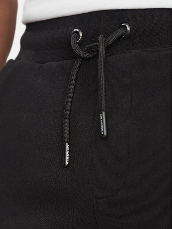 KARL LAGERFELD KARL LAGERFELD Sportske kratke hlače 705014 552900 Crna Regular Fit