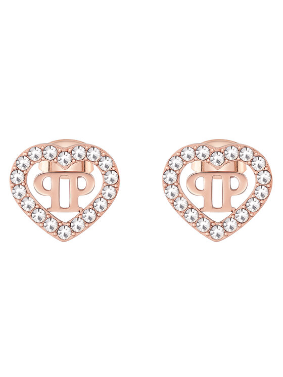 PHILIPP PLEIN PHILIPP PLEIN Ohrringe Plein Rocked Heart PJZEA10EU Rosa
