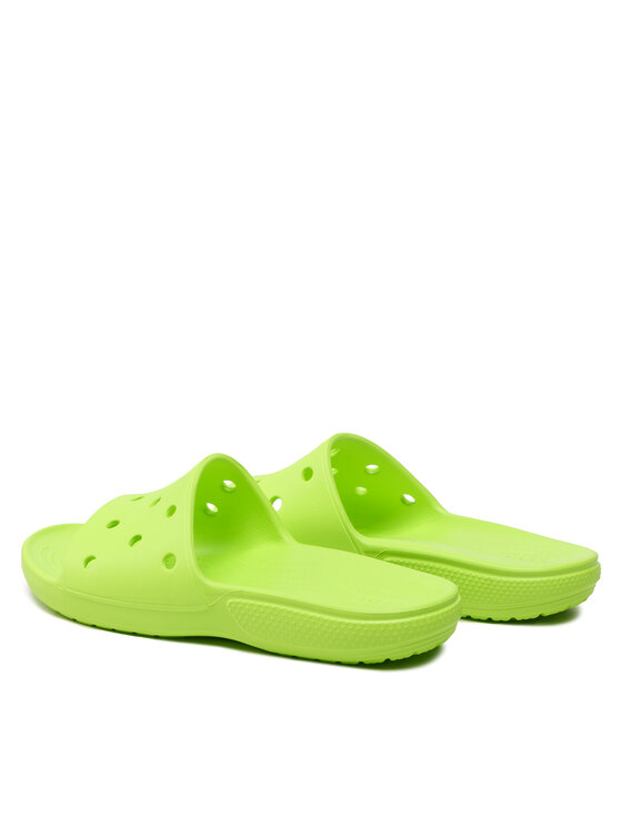Crocs Crocs Klapki Classic Crocs Slide 206121 Zielony