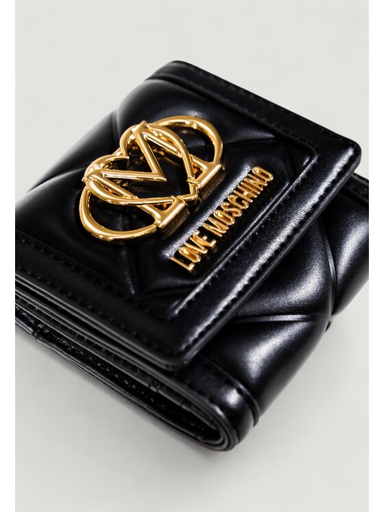 LOVE MOSCHINO LOVE MOSCHINO Μικρό Πορτοφόλι Γυναικείο SOFT Μαύρο