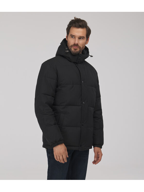 Lee Cooper Lee Cooper Kurtka zimowa HARLOW Czarny Regular Fit