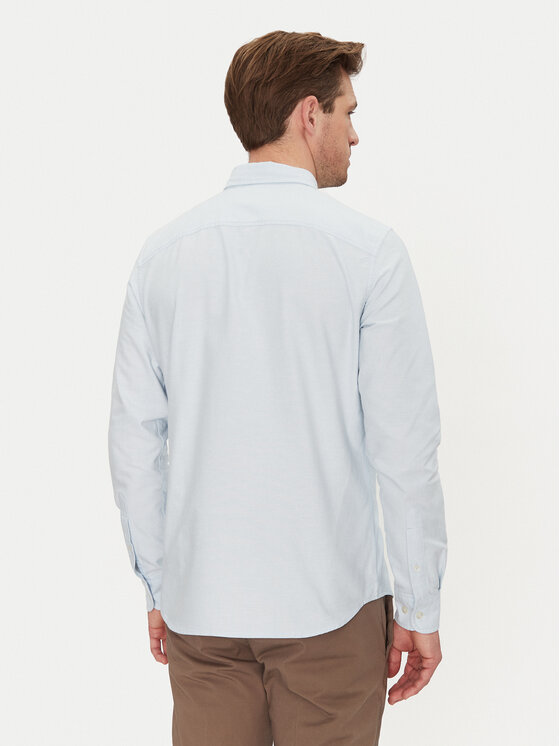 Timberland Timberland Camicia TB0A6GPN Celeste Slim Fit