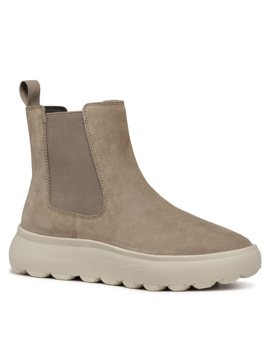 Geox Geox Jātnieku stila puszābaki D Spherica Ec4.1 D36TCA 00022 C6029 Bēšs