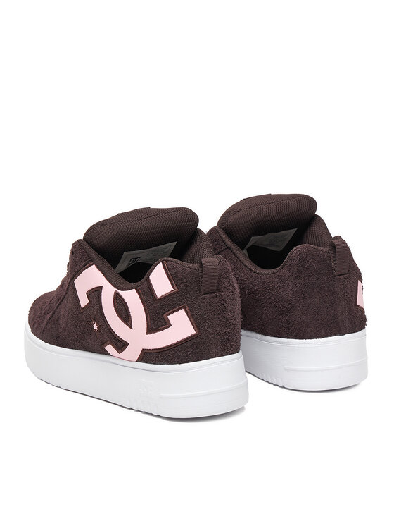 DC DC Sneakers CEO-COURT GRAFFIK PLATFORM DC02422210 Marrone