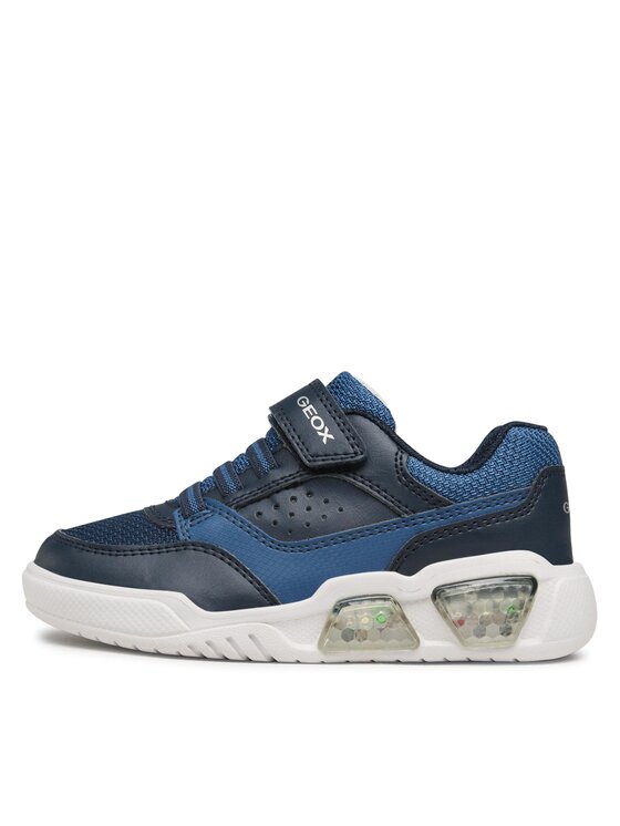 Geox Sneakersy J Illuminus Boy J35GVB0BU11C0700 S Granatowy | Modivo.pl