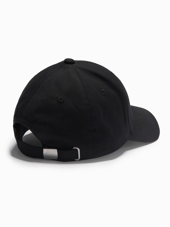 Ombre Ombre Czapka z daszkiem OM-ACCS-0100 Czarny