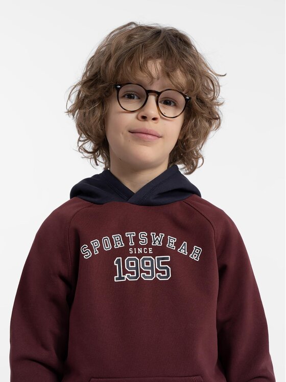 4F 4F Jopa 4FJAW23TSWSM651 Bordo rdeča Regular Fit