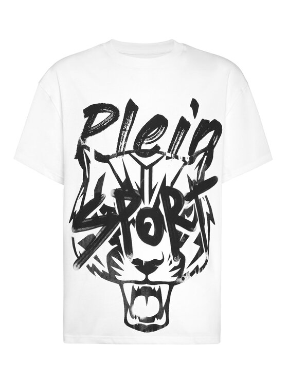 Plein Sport Plein Sport T-shirt 28351 Bianco Regular Fit