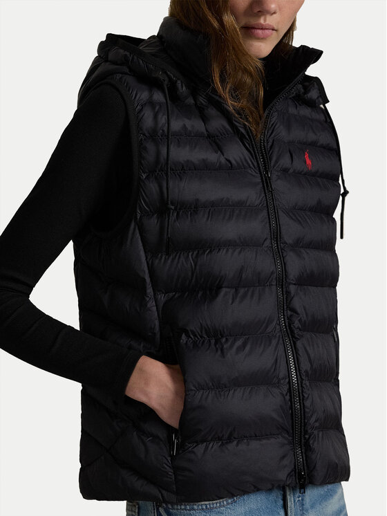 Polo Ralph Lauren Polo Ralph Lauren Αμάνικο Μπουφάν 211958935001 Μαύρο Regular Fit