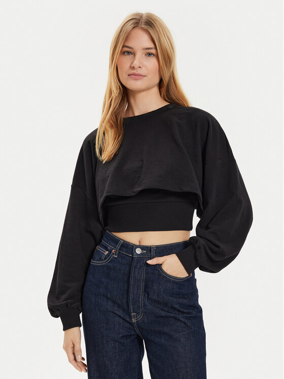 Női Pulóver ONLY, Méret: XL, Fekete, Britt 15312126