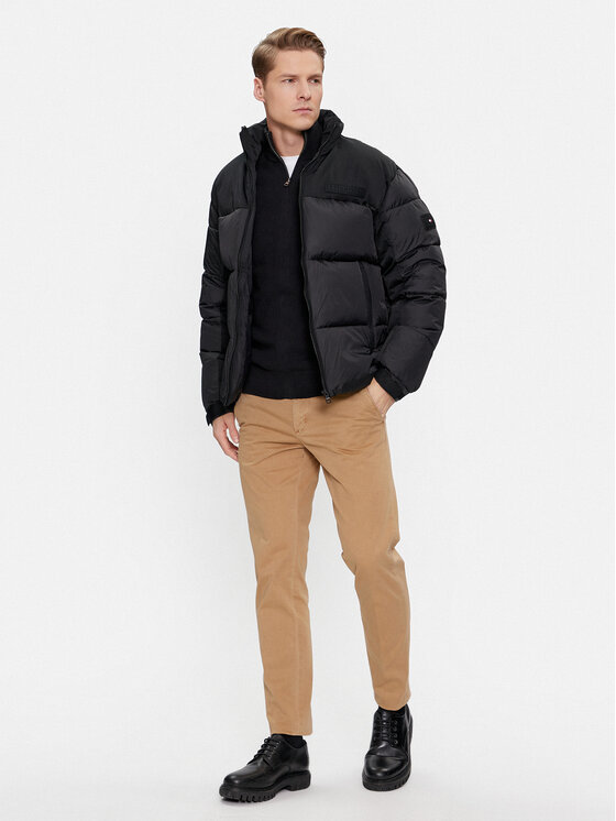 Tommy Hilfiger Tommy Hilfiger Μπουφάν χειμωνιάτικο New York MW0MW32770 Μαύρο Regular Fit