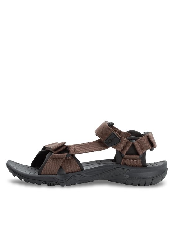 Jack Wolfskin Jack Wolfskin Sandały Lakewood Ride Sandal M 4019021 Brązowy