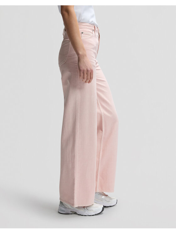 Lee Lee Jeansy STELLA Różowy Wide Leg