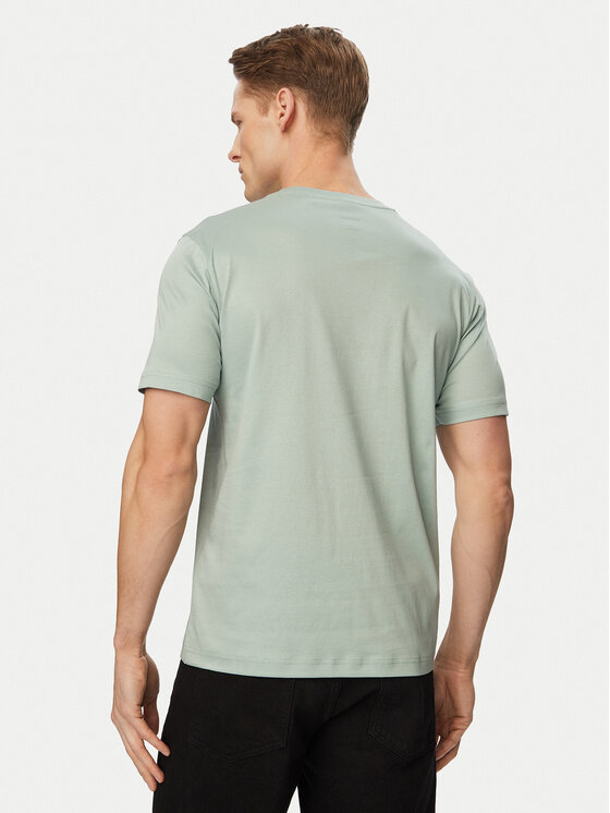 BOSS BOSS Marškinėliai PS Spirit70 Grx 50559811 Žalia Regular Fit