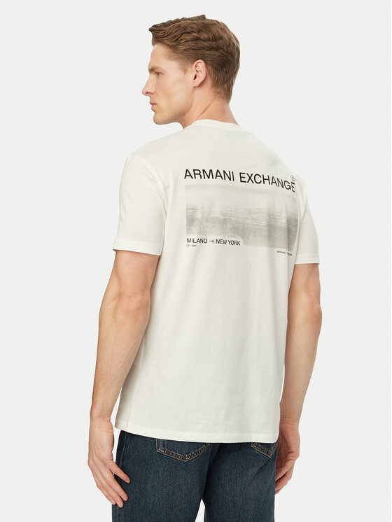 Armani Exchange Armani Exchange T-Shirt XM002490 AF10358 U0009 Weiß Regular Fit
