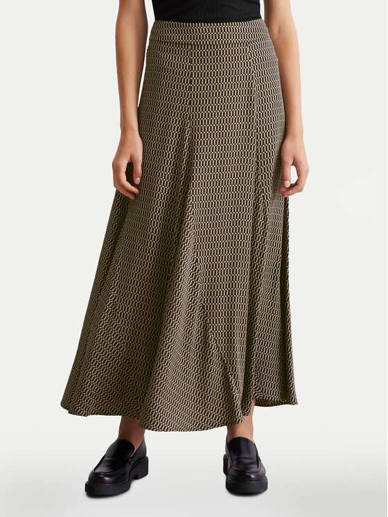 Marc O'Polo Marc O'Polo Maxi szoknya 408 1208 20207 Bézs Loose Fit