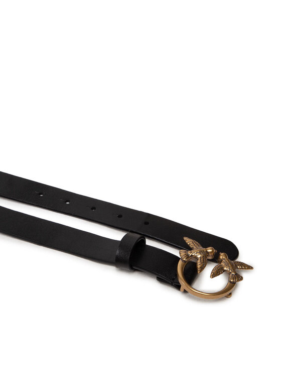 PINKO Pinko Ζώνη Γυναικεία Love Day Belt Simply H2 AI 21-22 PLT01 1H20XE Y6XT Μαύρο