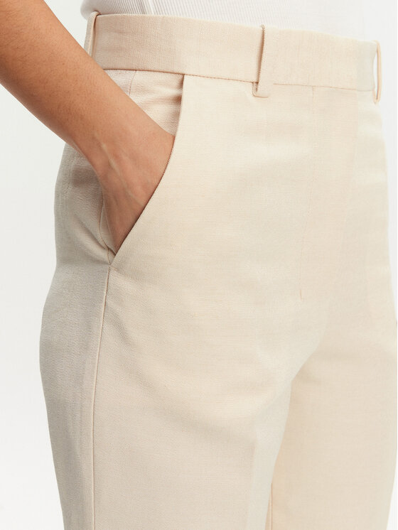 JACQUEMUS JACQUEMUS Riidest püksid Le Pantalon Norma 25E251PA1381709 130 Beež Regular Fit