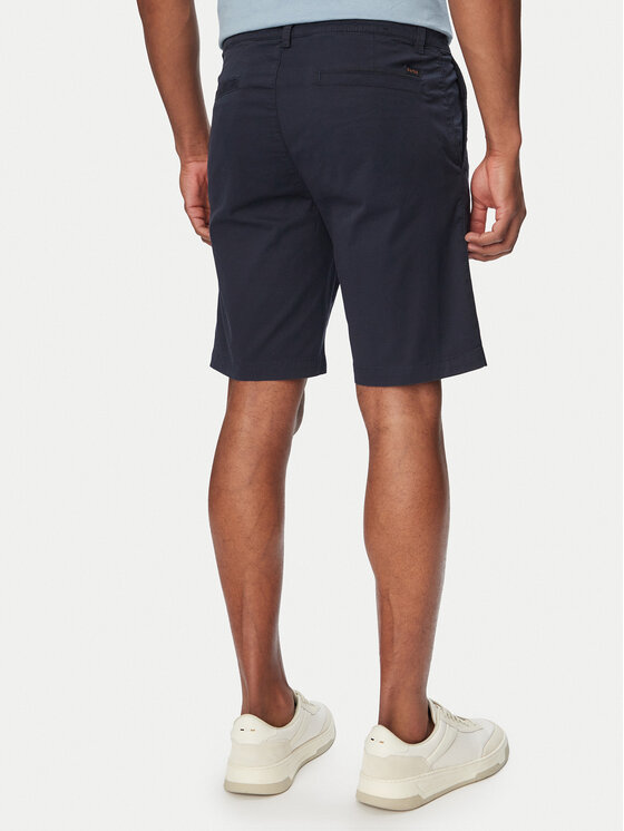 BOSS BOSS Riidest šortsid Chino 50559292 Tumesinine Slim Fit