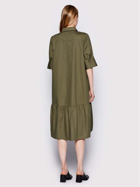 Gestuz Gestuz Hemdkleid Avaligz 10906320 Grün Loose Fit