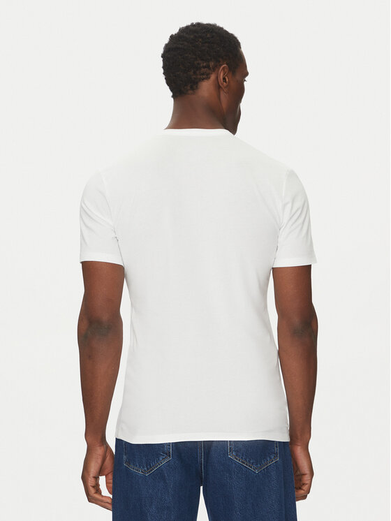 Calvin Klein Underwear Calvin Klein Underwear Komplet t-shirtów LV00NB4186 Biały Slim Fit