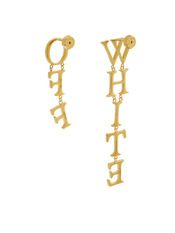 Off-White Off-White Naušnice OWOD207S23MET0028445 Zlatna