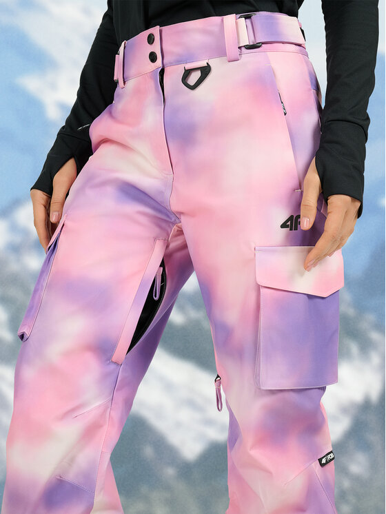 4F 4F Spodnie snowboardowe FREE ON BOARD Kolorowy Regular Fit