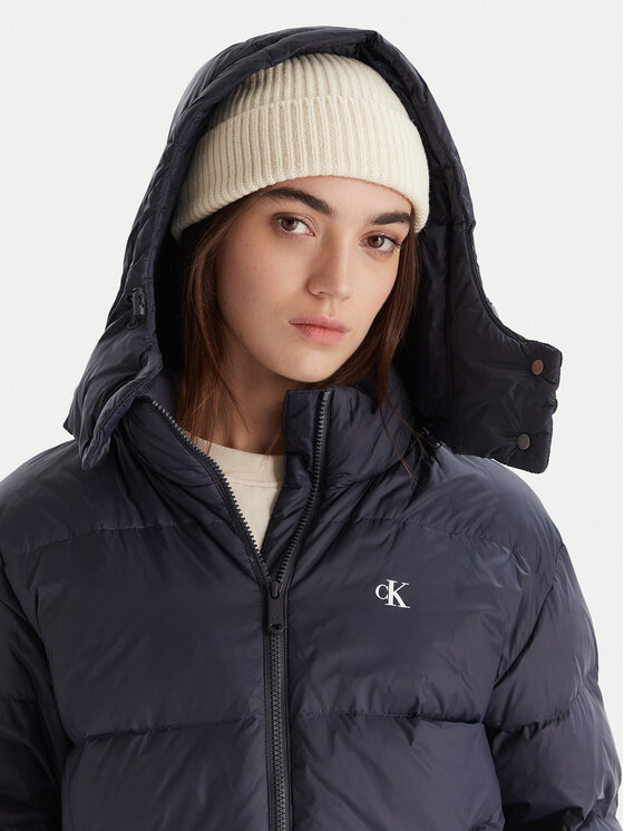 Calvin Klein Jeans Calvin Klein Jeans Kurtka puchowa Essential LV047D501G Granatowy Relaxed Fit